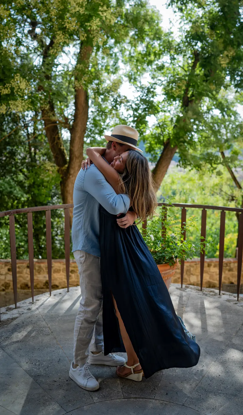 Raquel and Tyler engagement photograph