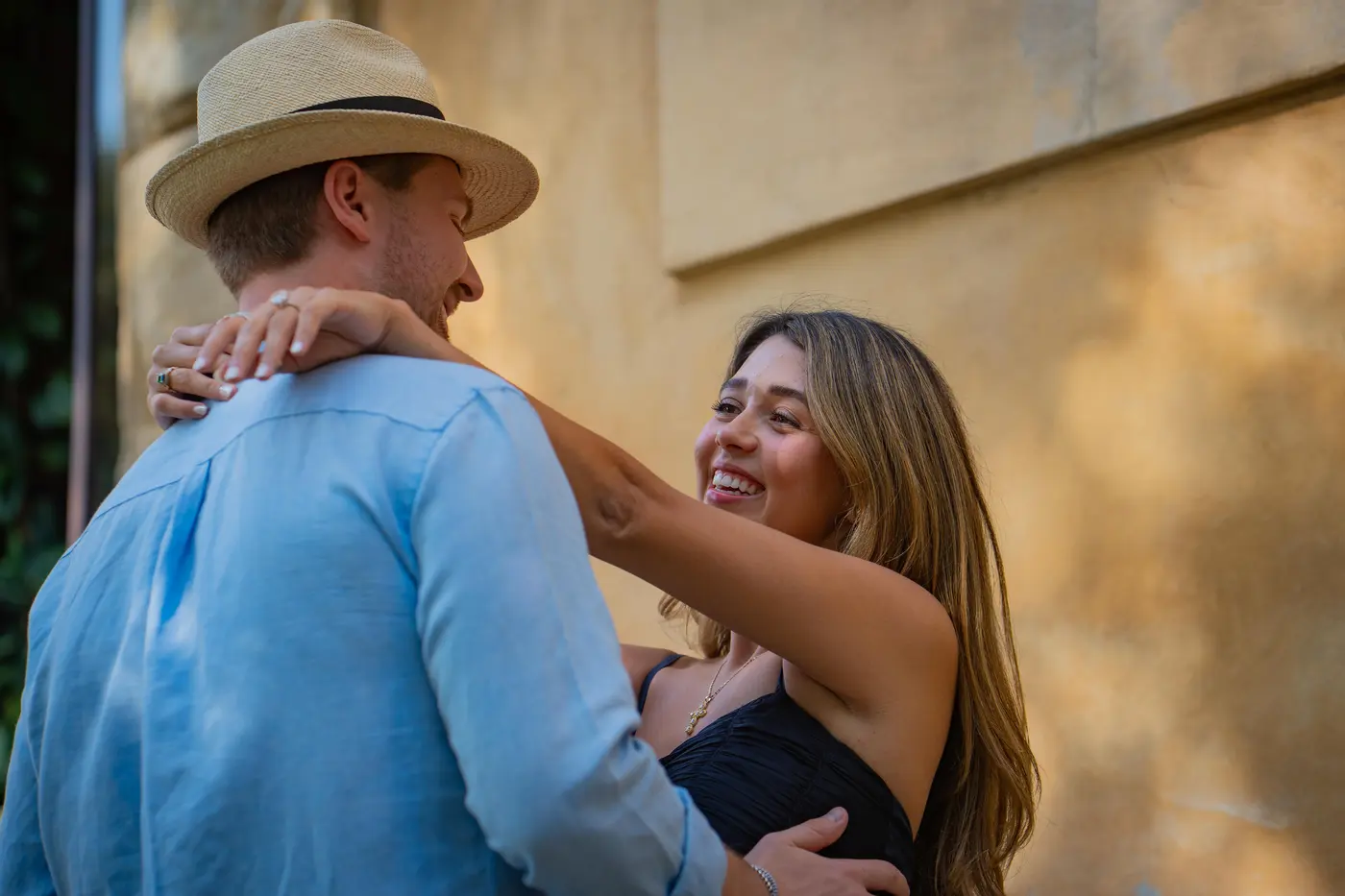 Raquel and Tyler engagement photograph