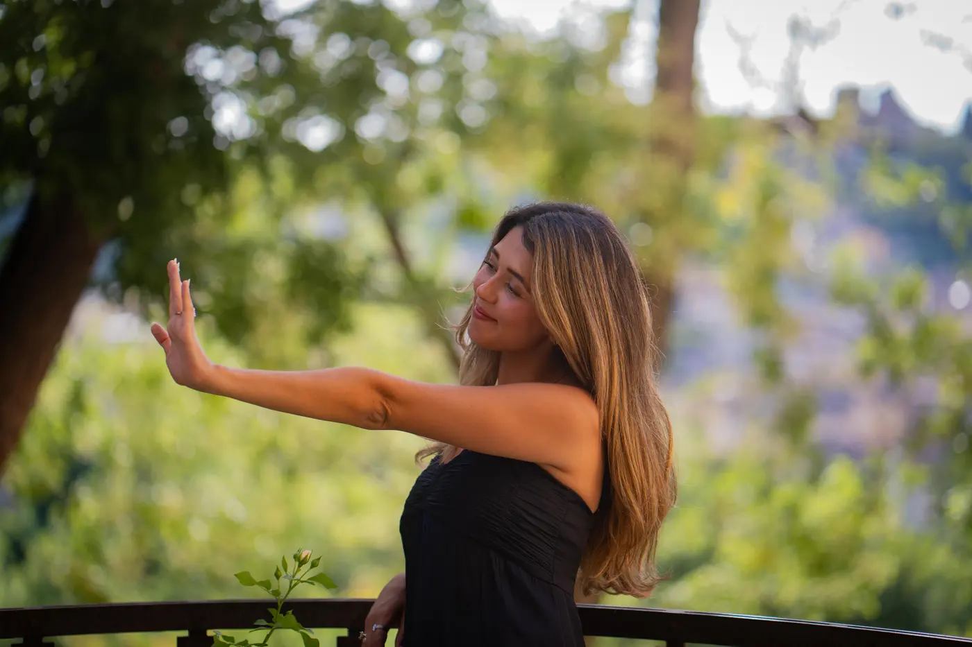 Raquel and Tyler engagement photograph