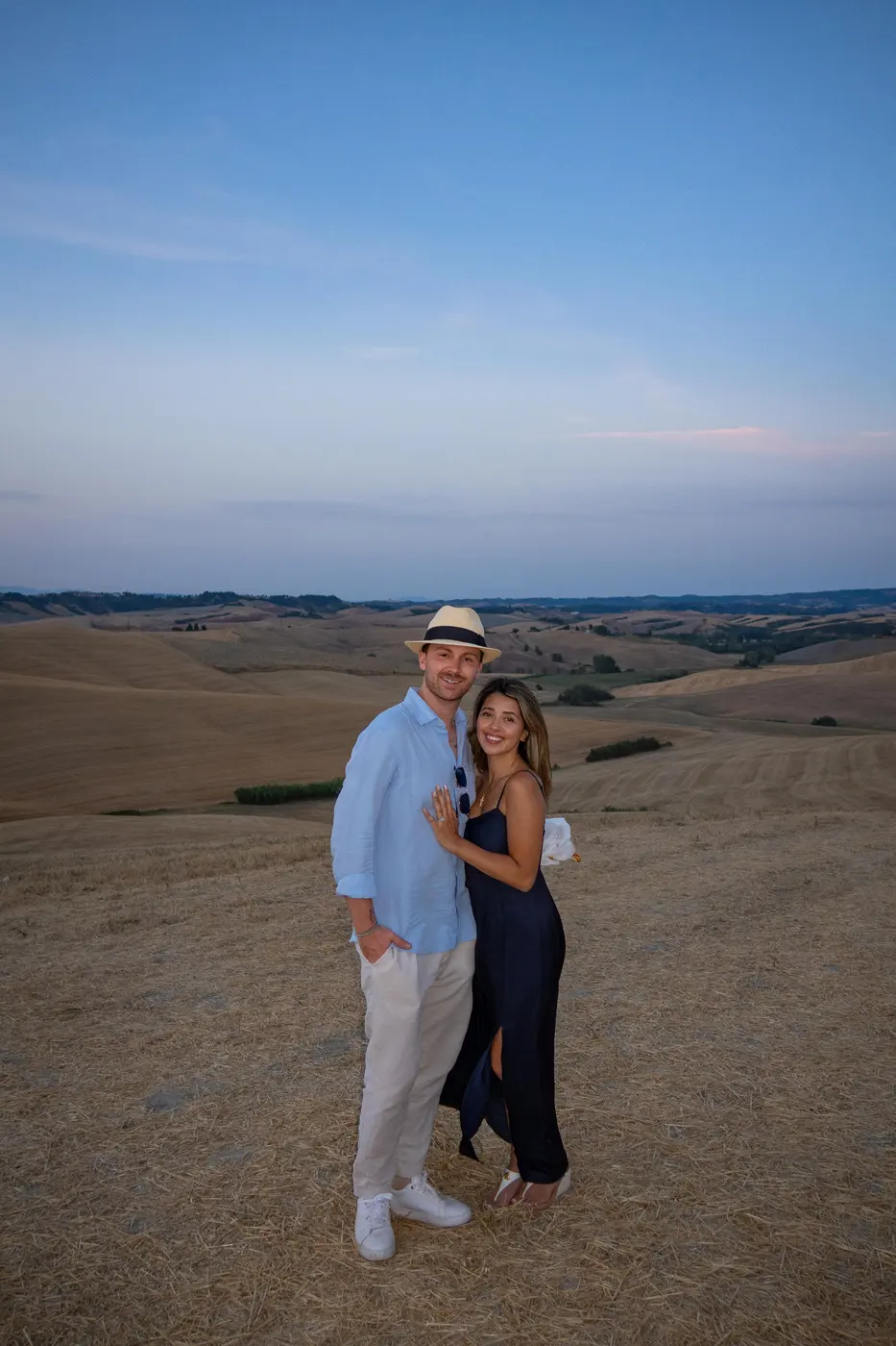 Raquel and Tyler engagement portrait