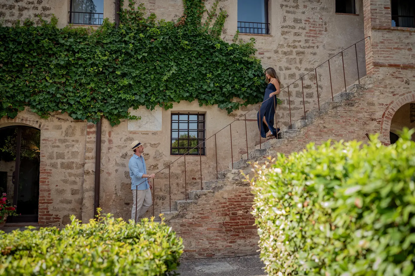Raquel and Tyler engagement portrait